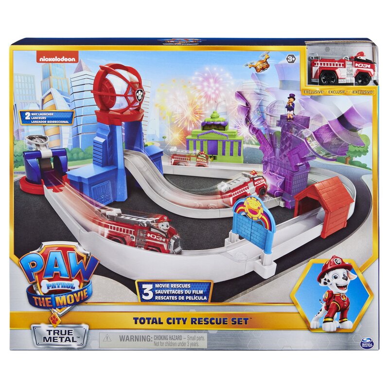 Spin master - patrula catelusilor set de joaca salveaza orasul