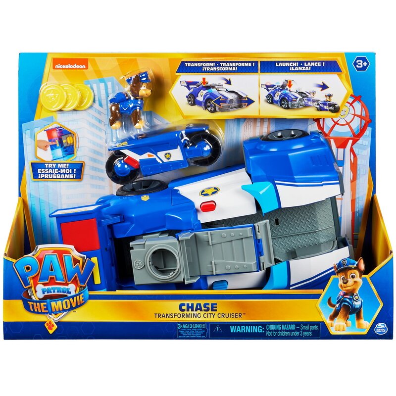 Spin master - masinuta vehicul chase , paw patrol