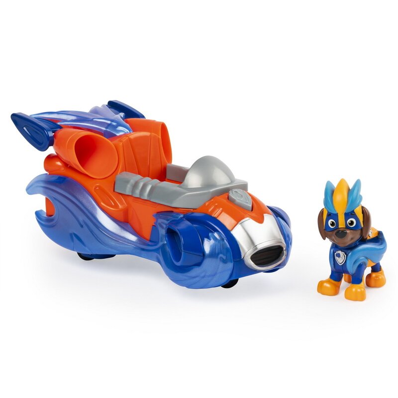 Spin master - figurina zuma , paw patrol , cu sunete si lumini, cu vehicul