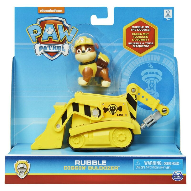 Spin master - patrula catelusilor vehicul de salvare rubble