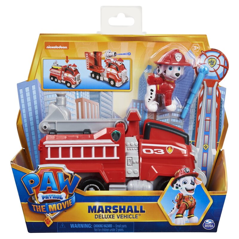 Spin master - patrula catelusilor vehicul deluxe marshall