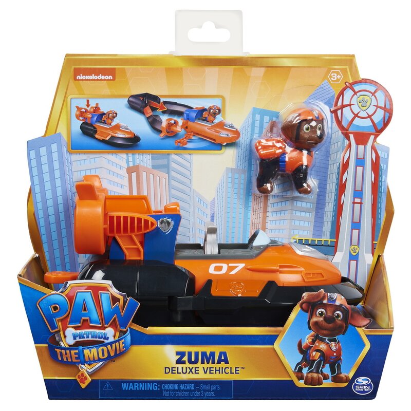 Spin master - patrula catelusilor vehicul deluxe zuma
