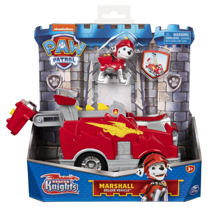 Spin master - patrula catelusilor vehiculul cavalerului salvator marshall