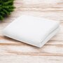 Paturica bebe, New Baby, 70x100 cm, Din muselina, 100% bumbac certificat Oeko Tex Standard 100, Alb - 2