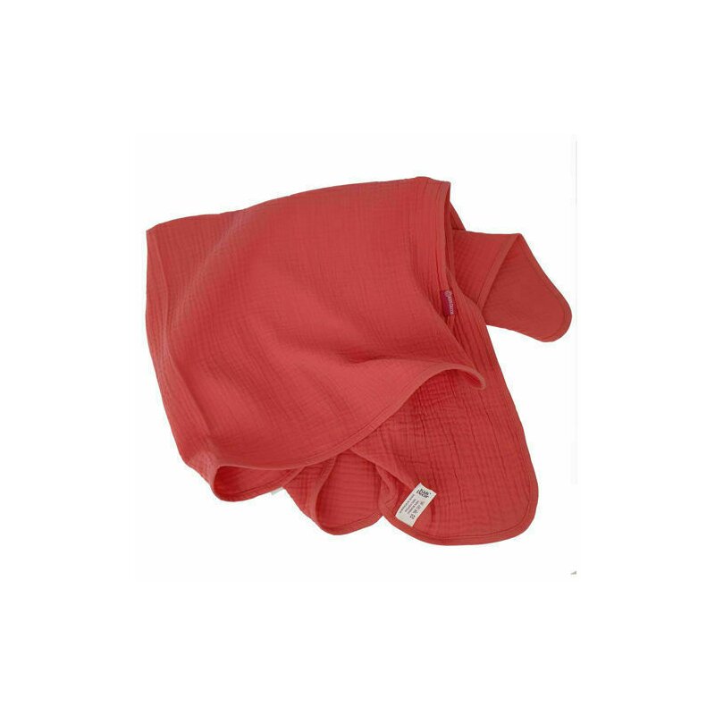 Kidsdecor - paturica din muselina blissful cherry 100x100 cm