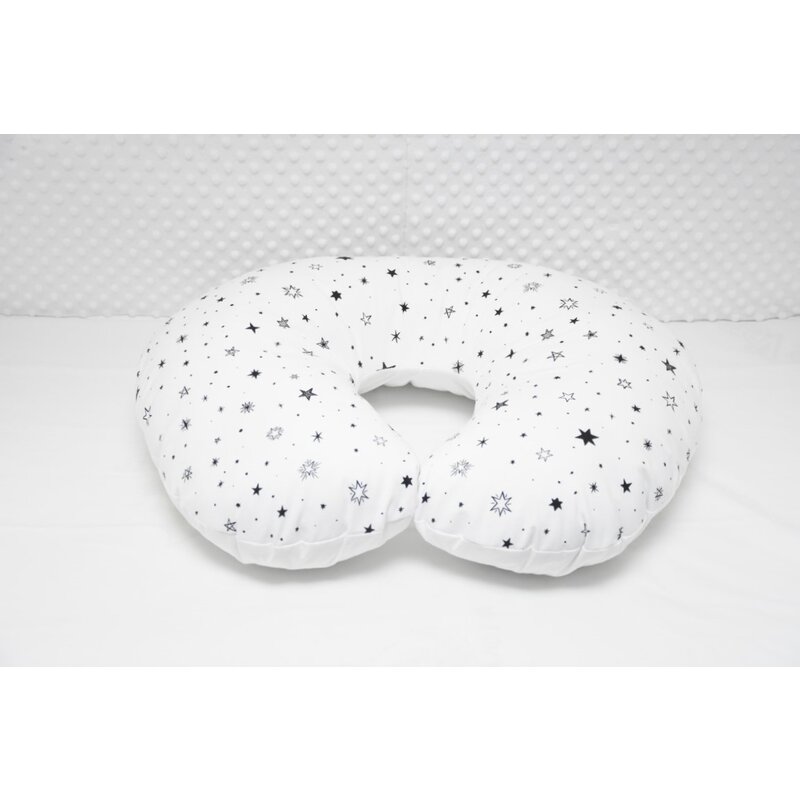 Paturica fermecata - perna alaptare mamibebe model stelute 60x45 cm