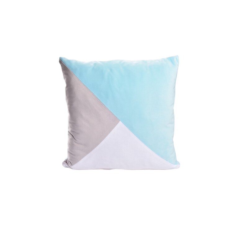 Paturica fermecata - pernuta velvet soft bleu gri alb