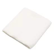Paturica moale bebe, New Baby, Cu multiple intrebuintari, 60x60 cm, Din muselina, 100% bumbac organic, White