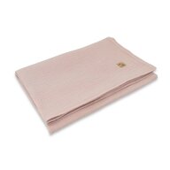 Paturica moale, Qmini, 75x100 cm, Din muselina dubla, Powder Pink