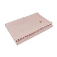 Paturica moale, Qmini, 75x100 cm, Din muselina dubla, Powder Pink