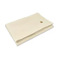 Paturica moale, Qmini, 75x100 cm, Din muselina dubla, Warm Beige