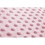 Sensillo - Paturica nou-nascut  Minky Wrap roz 80x80 cm - 4