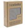 Paturica tricotata, New Baby, Antialergica si antibacteriana, Bambus, 80x100 cm, Material certificat OEKO-Tex Standard 100, 0 luni+, Grey - 2