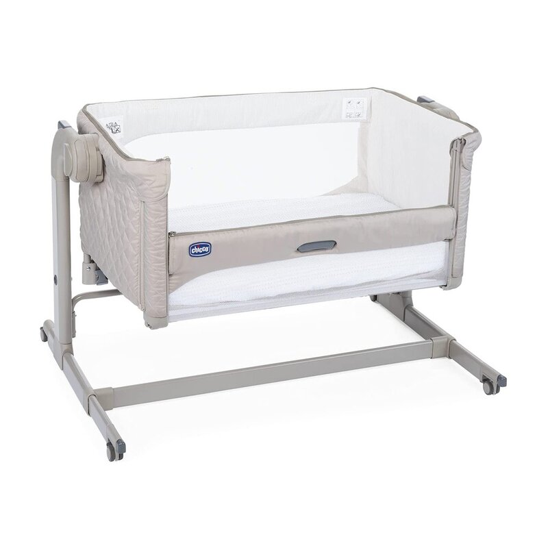 Chicco - patut atasabil next 2 me magic, beige (bej), 0 luni+, 79701