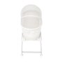 Patut balansoar, Lionelo, Coral, Cu landou ergonomic detasabil, Functie de balansare integrata, Functie de cantar, Sunete si cantece de leagan, Cu roti, Panou tactil sau telecomanda, 0-9 kg, EN 1130:2019+AC:2020,EN 16890:2017+A1:2021, Alb - 4