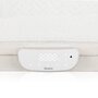 Patut balansoar, Lionelo, Coral, Cu landou ergonomic detasabil, Functie de balansare integrata, Functie de cantar, Sunete si cantece de leagan, Cu roti, Panou tactil sau telecomanda, 0-9 kg, EN 1130:2019+AC:2020,EN 16890:2017+A1:2021, Alb - 7