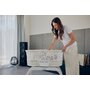 Patut balansoar, Lionelo, Coral, Cu landou ergonomic detasabil, Functie de balansare integrata, Functie de cantar, Sunete si cantece de leagan, Cu roti, Panou tactil sau telecomanda, 0-9 kg, EN 1130:2019+AC:2020,EN 16890:2017+A1:2021, Alb - 30