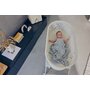 Patut balansoar, Lionelo, Coral, Cu landou ergonomic detasabil, Functie de balansare integrata, Functie de cantar, Sunete si cantece de leagan, Cu roti, Panou tactil sau telecomanda, 0-9 kg, EN 1130:2019+AC:2020,EN 16890:2017+A1:2021, Alb - 33