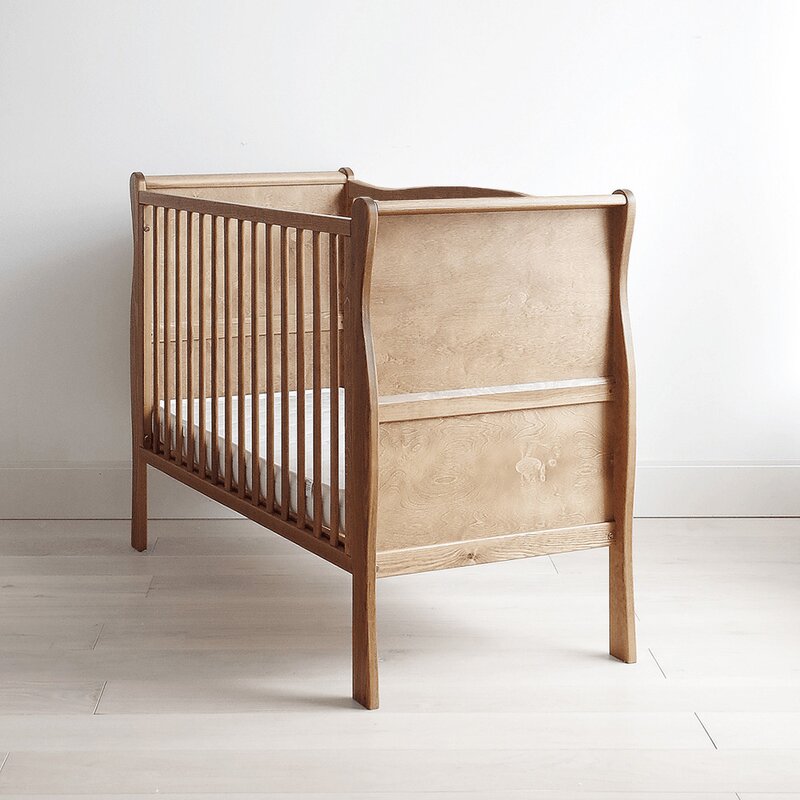 Woodies safe dreams - patut din lemn noble vintage, 120x60 cm