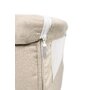 Patut co-sleeper, Caretero, Sleep2gether, Pana la 9 kg, Cu sistem de leganare, Cu setare unghiulara, Reglabil in 7 pozitii pe inaltime, Conform cu EN1130, 0-6 luni, Bej - 12