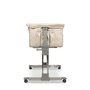 Patut co-sleeper, Caretero, Sleep2gether, Pana la 9 kg, Cu sistem de leganare, Cu setare unghiulara, Reglabil in 7 pozitii pe inaltime, Conform cu EN1130, 0-6 luni, Bej - 7