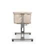 Patut co-sleeper, Caretero, Sleep2gether, Pana la 9 kg, Cu sistem de leganare, Cu setare unghiulara, Reglabil in 7 pozitii pe inaltime, Conform cu EN1130, 0-6 luni, Bej - 6
