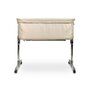 Patut co-sleeper, Caretero, Sleep2gether, Pana la 9 kg, Cu sistem de leganare, Cu setare unghiulara, Reglabil in 7 pozitii pe inaltime, Conform cu EN1130, 0-6 luni, Bej - 4