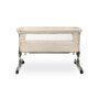 Patut co-sleeper, Caretero, Sleep2gether, Pana la 9 kg, Cu sistem de leganare, Cu setare unghiulara, Reglabil in 7 pozitii pe inaltime, Conform cu EN1130, 0-6 luni, Bej - 13