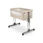 Patut co-sleeper, Caretero, Sleep2gether, Pana la 9 kg, Cu sistem de leganare, Cu setare unghiulara, Reglabil in 7 pozitii pe inaltime, Conform cu EN1130, 0-6 luni, Bej - 17