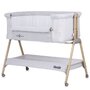 Chipolino - Patut Co-Sleeper  Sweet Dreams grey stars wood - 2