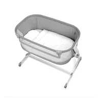 Patut co-sleeper, Jane, Babyside III, Reglabil in 6 pozitii pe inaltime, Cu lenjerie si roti, Pana la 9 kg, 0 luni+, 85x60x66 cm, EN 1130:2019, EN 16890:2017 +A1:2021, Mist