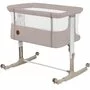 Patut co-sleeper, Lionelo, Aurora, 3 in 1, Cu leganare si setare unghiulara, Cu saltea, 0 luni+, Certificari EN 1130:2019+AC:2020, EN 16890:2, Bej - 4