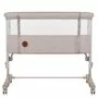 Patut co-sleeper, Lionelo, Aurora, 3 in 1, Cu leganare si setare unghiulara, Cu saltea, 0 luni+, Certificari EN 1130:2019+AC:2020, EN 16890:2, Bej - 14