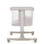 Patut co-sleeper, Lionelo, Aurora, 3 in 1, Cu leganare si setare unghiulara, Include saltea cu densitate T25 si geanta transport, Reglabil in 5 pozitii, Pana la 9 kg, 0 luni+, 85x60x66 cm, Certificari EN 1130:2019+AC:2020, EN 16890:2, Bej - 19