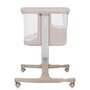 Patut co-sleeper, Lionelo, Aurora, 3 in 1, Cu leganare si setare unghiulara, Include saltea cu densitate T25 si geanta transport, Reglabil in 5 pozitii, Pana la 9 kg, 0 luni+, 85x60x66 cm, Certificari EN 1130:2019+AC:2020, EN 16890:2, Bej - 21
