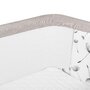Patut co-sleeper, Lionelo, Aurora, 3 in 1, Cu leganare si setare unghiulara, Include saltea cu densitate T25 si geanta transport, Reglabil in 5 pozitii, Pana la 9 kg, 0 luni+, 85x60x66 cm, Certificari EN 1130:2019+AC:2020, EN 16890:2, Bej - 23