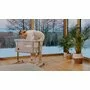 Patut co-sleeper, Lionelo, Aurora, 3 in 1, Cu leganare si setare unghiulara, Cu saltea, 0 luni+, Certificari EN 1130:2019+AC:2020, EN 16890:2, Bej - 36