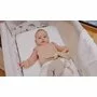Patut co-sleeper, Lionelo, Aurora, 3 in 1, Cu leganare si setare unghiulara, Cu saltea, 0 luni+, Certificari EN 1130:2019+AC:2020, EN 16890:2, Bej - 46