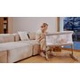 Patut co-sleeper, Lionelo, Aurora, 3 in 1, Cu leganare si setare unghiulara, Include saltea cu densitate T25 si geanta transport, Reglabil in 5 pozitii, Pana la 9 kg, 0 luni+, 85x60x66 cm, Certificari EN 1130:2019+AC:2020, EN 16890:2, Bej - 45