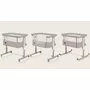 Patut co-sleeper, Lionelo, Aurora, 3 in 1, Cu leganare si setare unghiulara, Cu saltea, 0 luni+, Certificari EN 1130:2019+AC:2020, EN 16890:2, Bej - 48