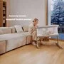 Patut co-sleeper, Lionelo, Aurora, 3 in 1, Cu leganare si setare unghiulara, Cu saltea, 0 luni+, Certificari EN 1130:2019+AC:2020, EN 16890:2, Bej - 33
