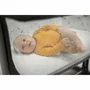 Patut co-sleeper, Lionelo, Aurora, 3 in 1, Cu leganare si setare unghiulara, Saltea cu densitate T25 si geanta transport, Reglabil in 5 pozitii pe inaltime, Pana la 9 kg, 0 luni+, 85x60x66 cm, EN 1130:2019+AC:2020, EN 16890:2, Granit - 23