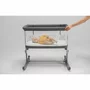 Patut co-sleeper, Lionelo, Aurora, 3 in 1, Cu leganare si setare unghiulara, Saltea cu densitate T25 si geanta transport, Reglabil in 5 pozitii pe inaltime, Pana la 9 kg, 0 luni+, 85x60x66 cm, EN 1130:2019+AC:2020, EN 16890:2, Granit - 24