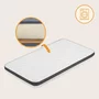 Patut co-sleeper, Lionelo, Aurora, 3 in 1, Cu leganare si setare unghiulara, Saltea cu densitate T25 si geanta transport, Reglabil in 5 pozitii pe inaltime, Pana la 9 kg, 0 luni+, 85x60x66 cm, EN 1130:2019+AC:2020, EN 16890:2, Granit - 28