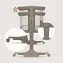 Patut co-sleeper, Lionelo, Pari, Multifunctional, Cu leganare, Reglabil in 6 pozitii pe inaltime, Saltea cu densitate T25, Geanta transport, 84x48x70-80 cm, Taupe - 23