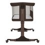 Patut co-sleeper, Lionelo, Pari, Multifunctional, Cu leganare, Reglabil in 6 pozitii pe inaltime, Saltea cu densitate T25, Geanta transport, 84x48x70-80 cm, Maro - 10