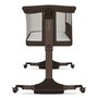 Patut co-sleeper, Lionelo, Pari, Multifunctional, Cu leganare, Reglabil in 6 pozitii pe inaltime, Saltea cu densitate T25, Geanta transport, 84x48x70-80 cm, Maro - 11