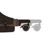 Patut co-sleeper, Lionelo, Pari, Multifunctional, Cu leganare, Reglabil in 6 pozitii pe inaltime, Saltea cu densitate T25, Geanta transport, 84x48x70-80 cm, Maro - 13