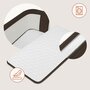 Patut co-sleeper, Lionelo, Pari, Multifunctional, Cu leganare, Reglabil in 6 pozitii pe inaltime, Saltea cu densitate T25, Geanta transport, 84x48x70-80 cm, Maro - 21