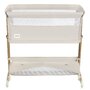 Patut co-sleeper, Lionelo, Thomi Plus, 5 in 1, Multifunctional, Sustine pana la 9 kg ca patut, 15 kg tarc de joaca, 100 kg canapea, Inaltime reglabila in 7 pozitii, De la nastere pana la 4 ani, Cu 2 saltele din spuma T25, 94x70x77-93,5 cm, Bej - 4